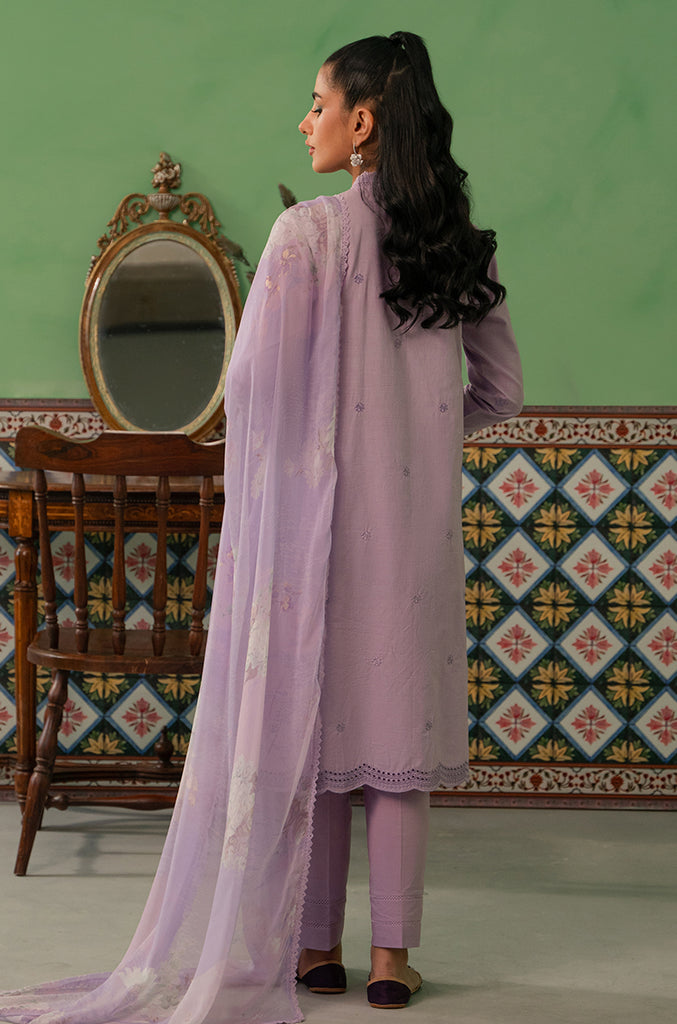 3 PIECE LAWN EMBROIDERED SUIT