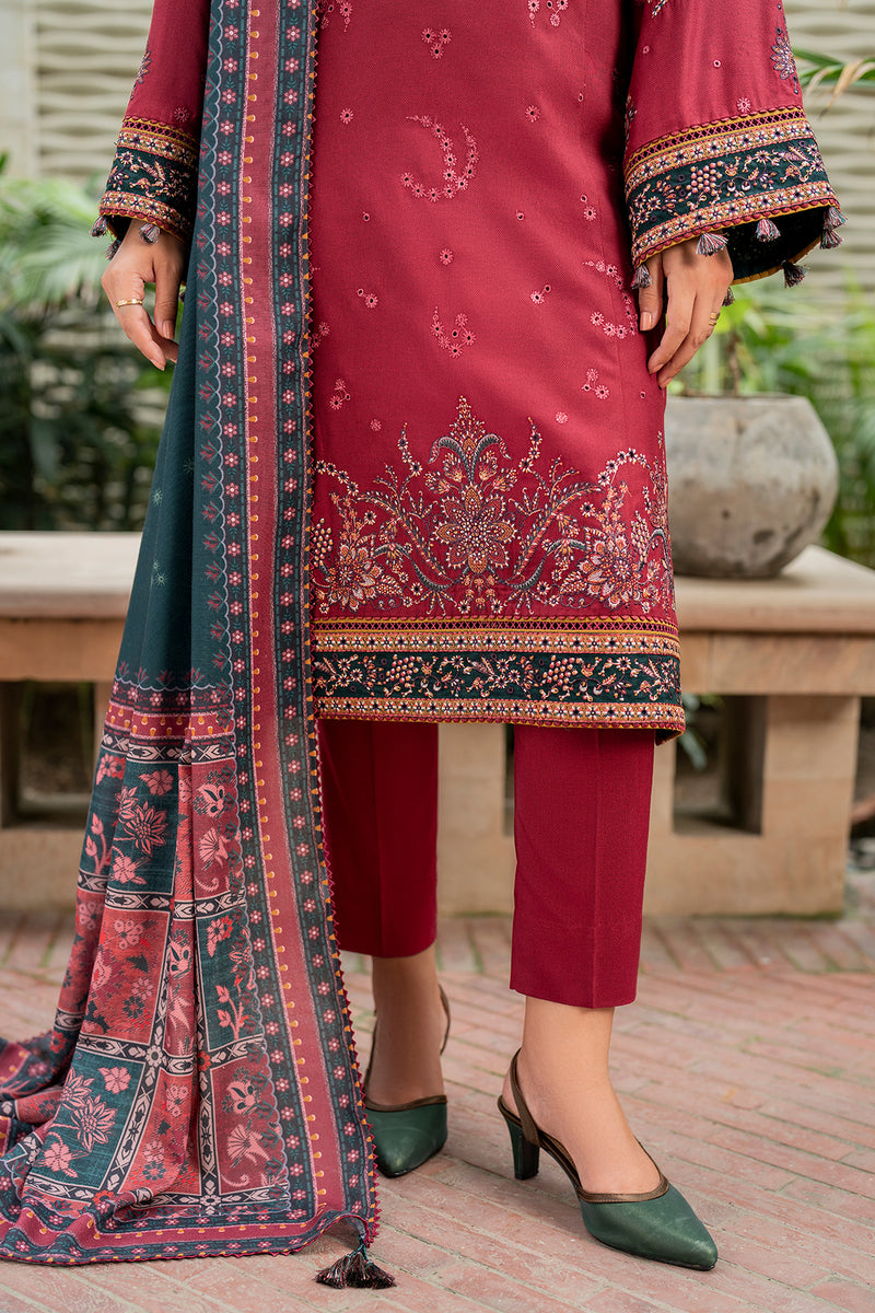 3PC LUXURY LAWN EMBROIDERED  SUIT