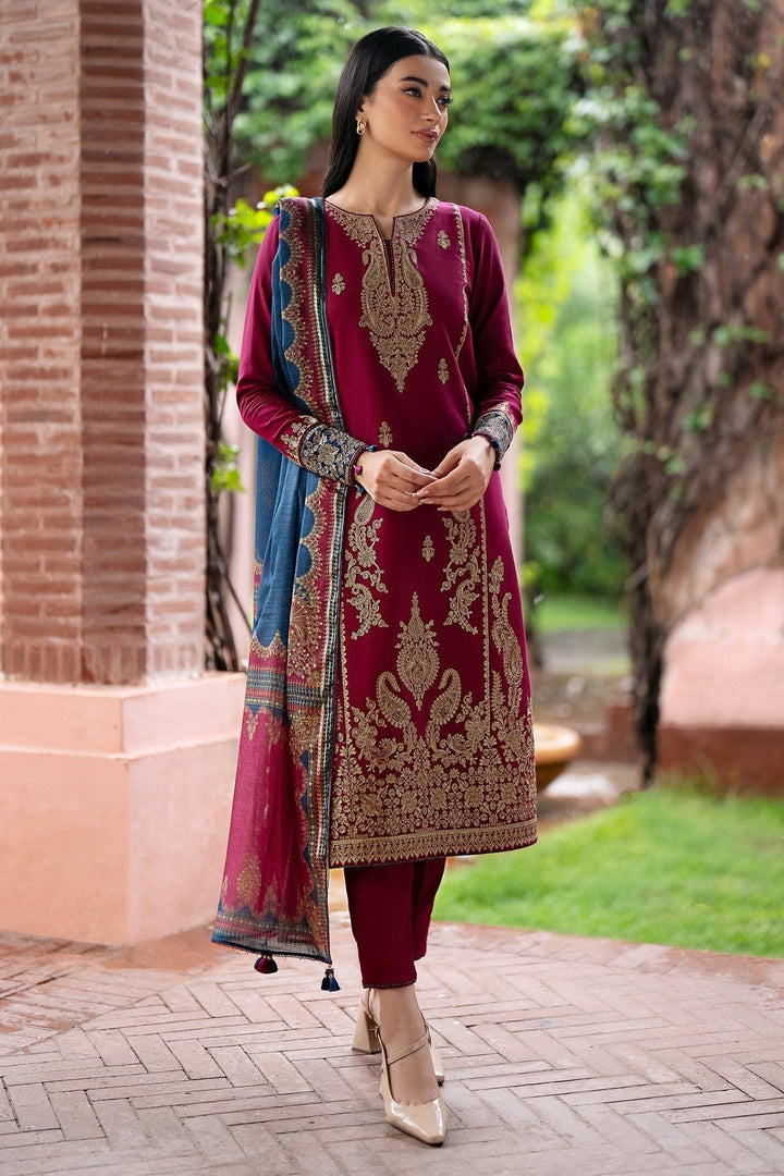 3Pcs Premium Lawn Embroidered