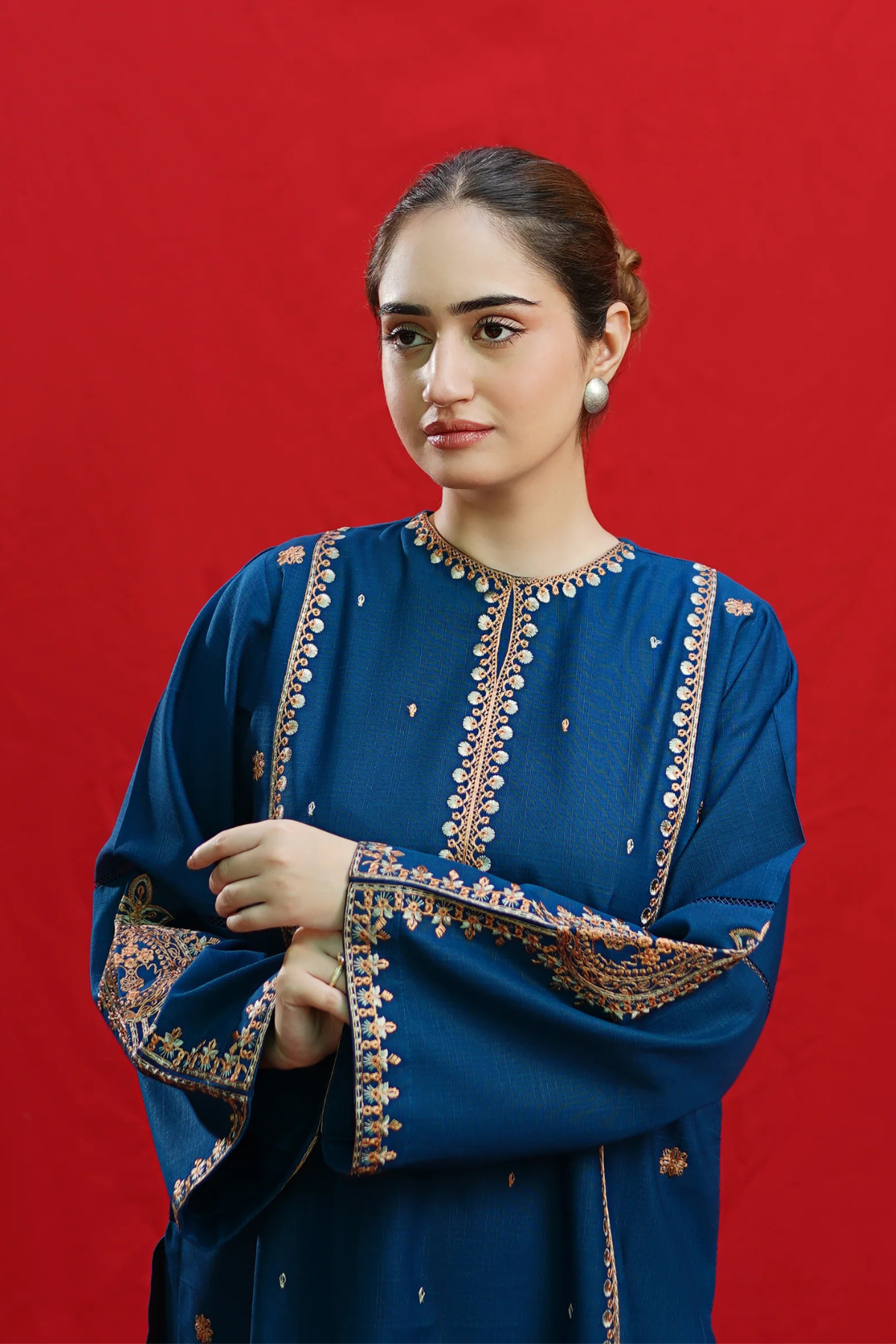 2Pcs Premium Lawn Embroidered
