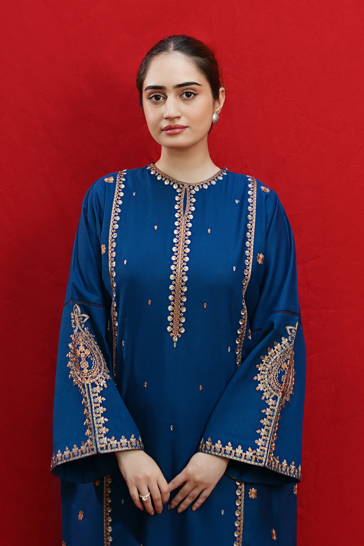 2Pcs Premium Lawn Embroidered