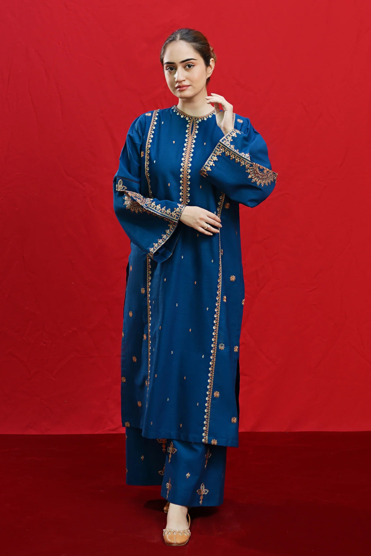 2Pcs Premium Lawn Embroidered