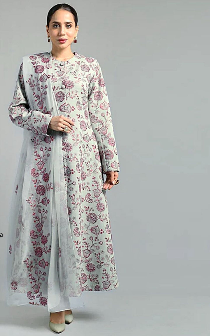3Pcs Premium Lawn Embroidered