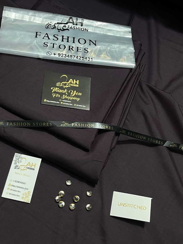 AL-ZAM STYLE - Premium Unstitched Wash N Wear Suit